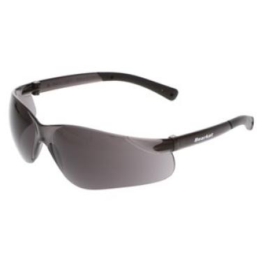 BearKat® BK1 Series Safety Glasses with Gray Lens UV-AF® Anti-Fog Lens Coating Soft Non-Slip Temple Material